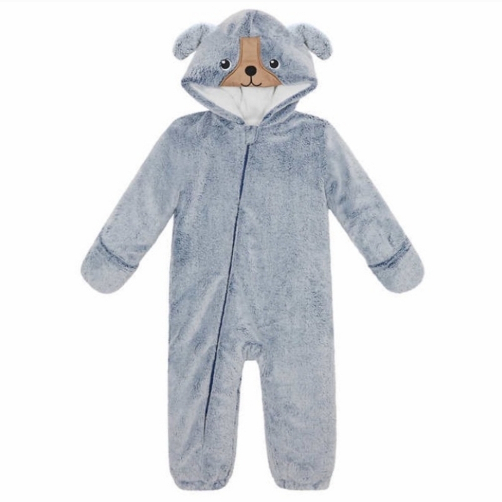 Koala Baby Infant 1-piece Fleece Jumper, Blue